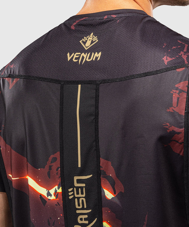 T-shirt Venum x Jujutsu Kaisen Sukuna – Noir/Beige clair