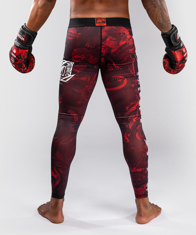 Shorts de compression Venum 20th Anniversary – Noir/Rouge
