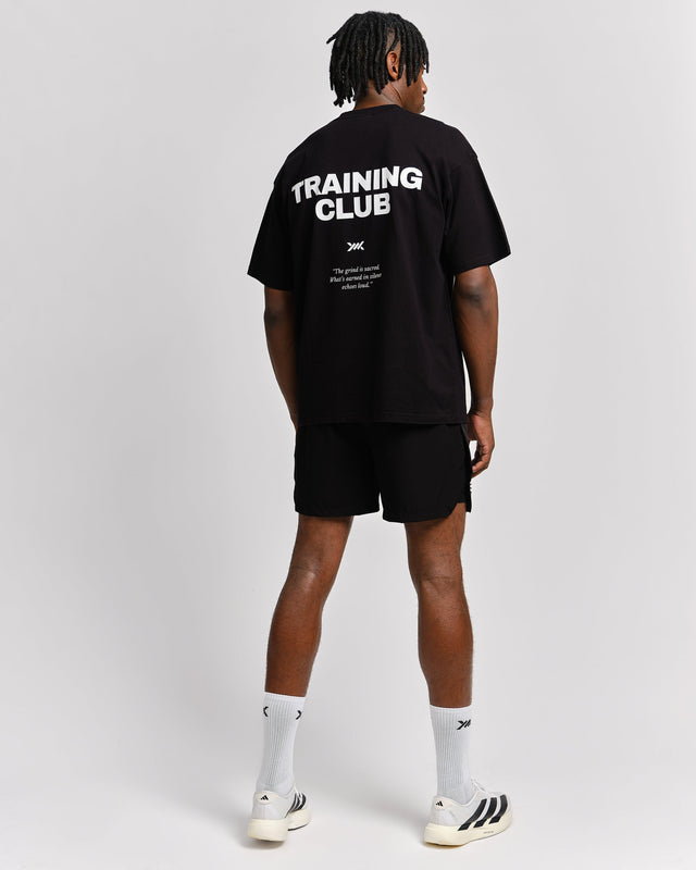 Caged T-Shirt Training Club - Sort
