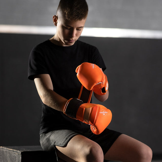 Hayabusa Boxningshandskar T3 Barn – Neon Orange
