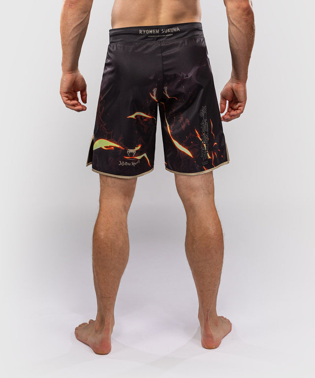 Pantaloncini MMA Venum x Jujutsu Kaisen Sukuna – Nero/Beige
