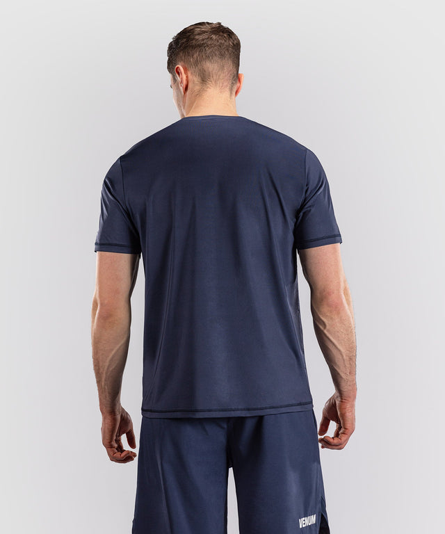 Venum T-Shirt Classic Dry Tech – Navy/White