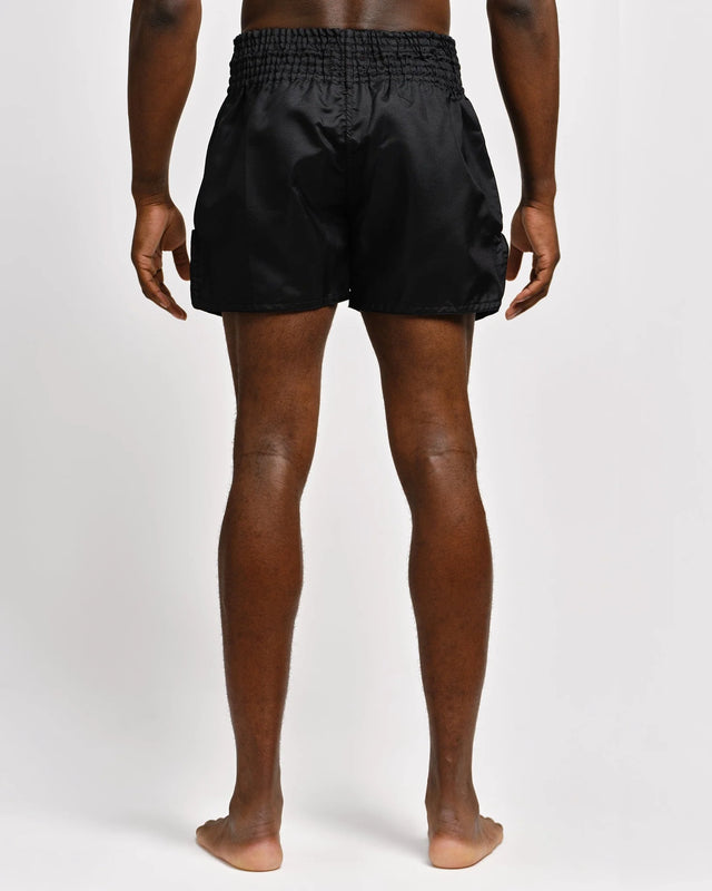 Caged Muay Thai shorts Classic – Sort/Sort