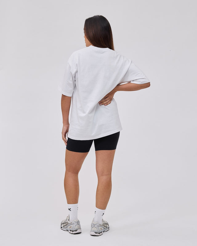 Caged Club T-shirt – Bílé