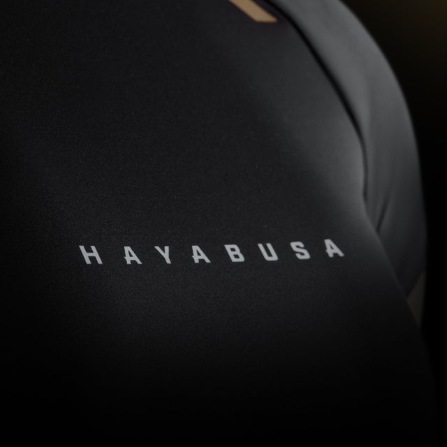 Rashguard Hayabusa Pro Ranked Manga Comprida Mulher – Castanho