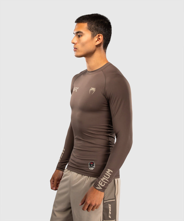 Rashguard Venum UFC Unity Manches Longues – Marron