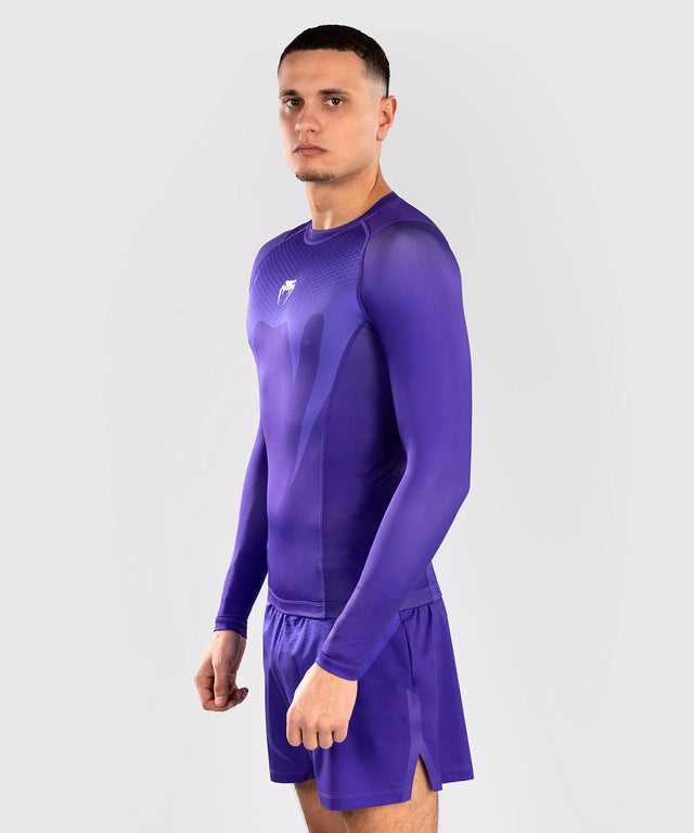 Venum No Gi Rashguard Lange Ärmel – Lila