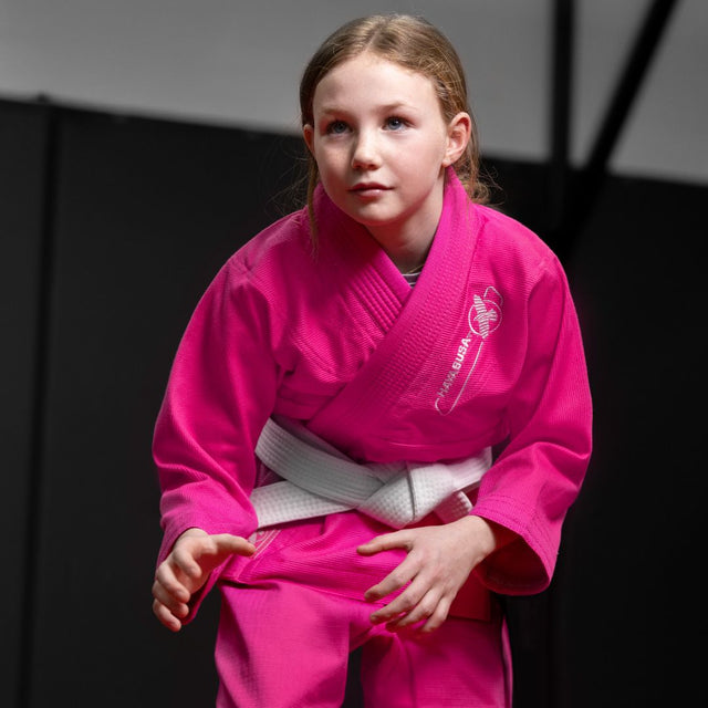 Kimono de BJJ Hayabusa Essential Enfant – Rose
