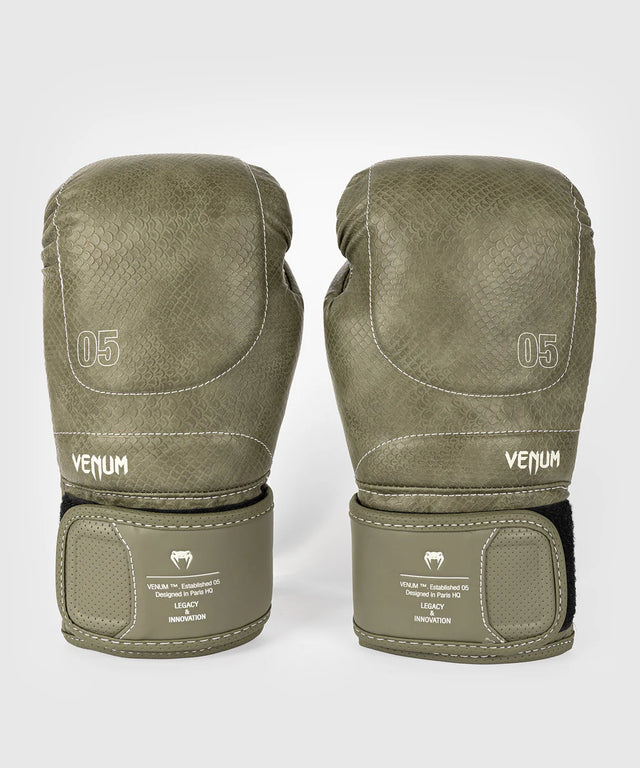 Gants de boxe Venum Impact Evo Scales – Vert militaire
