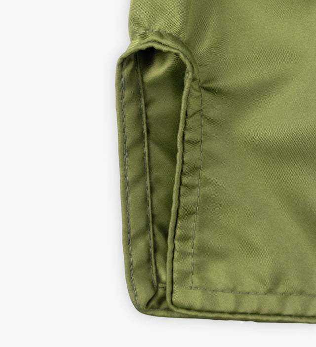 Caged Muay Thai Shorts Classic - Kaki Groen/Zwart vrouw