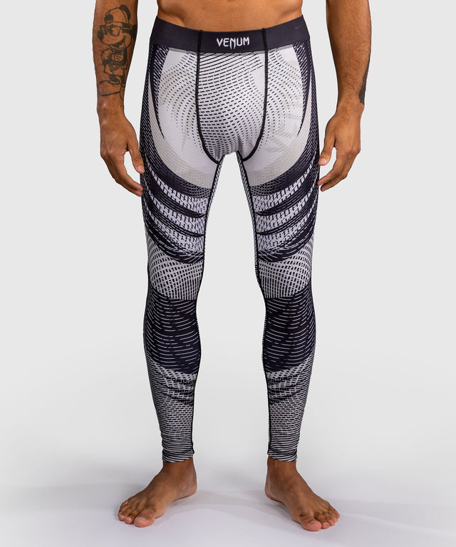 Spodenki kompresyjne Venum Galactic 3.0 – Offwhite/Czarne