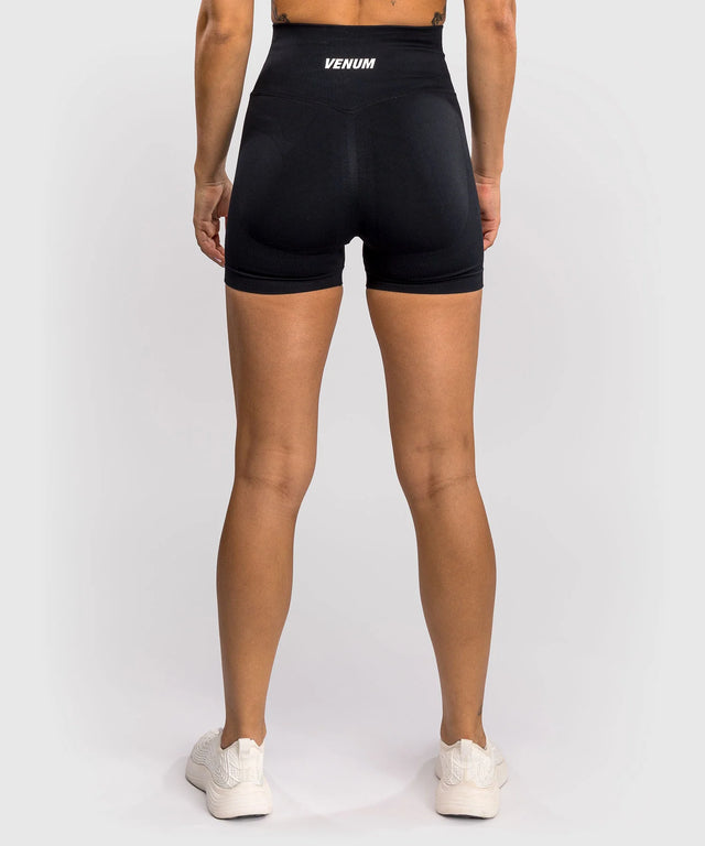 Pantaloncini a compressione Venum Sculpt da donna – Nero/Bianco