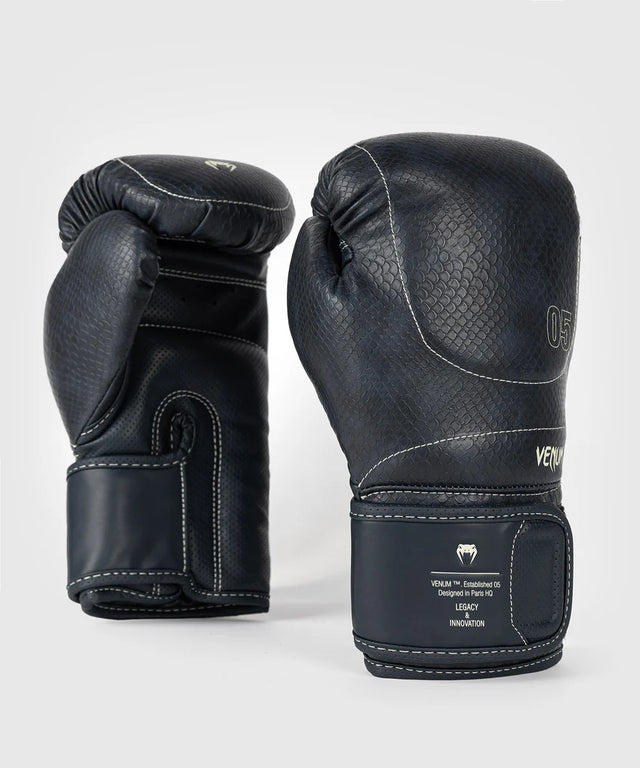Luvas de boxe Venum Impact Evo Scales – Azul-noite