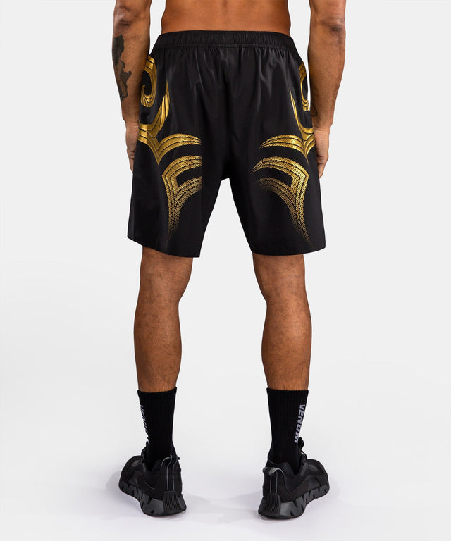 Shorts d'entraînement Venum x Mike Tyson Tiger – Noir/Or
