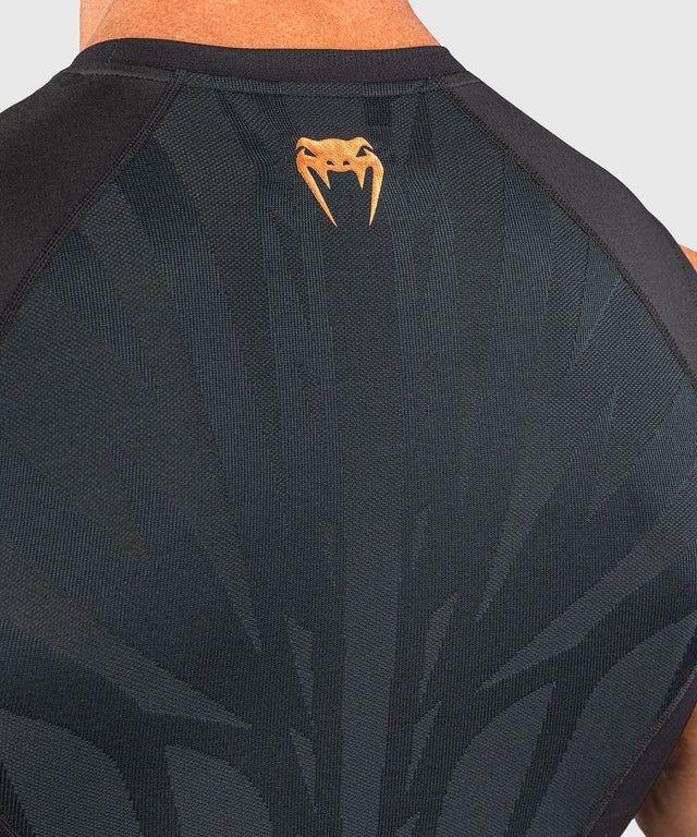 Rashguard Venum G-Fit Revolution senza maniche – Nero/Rame