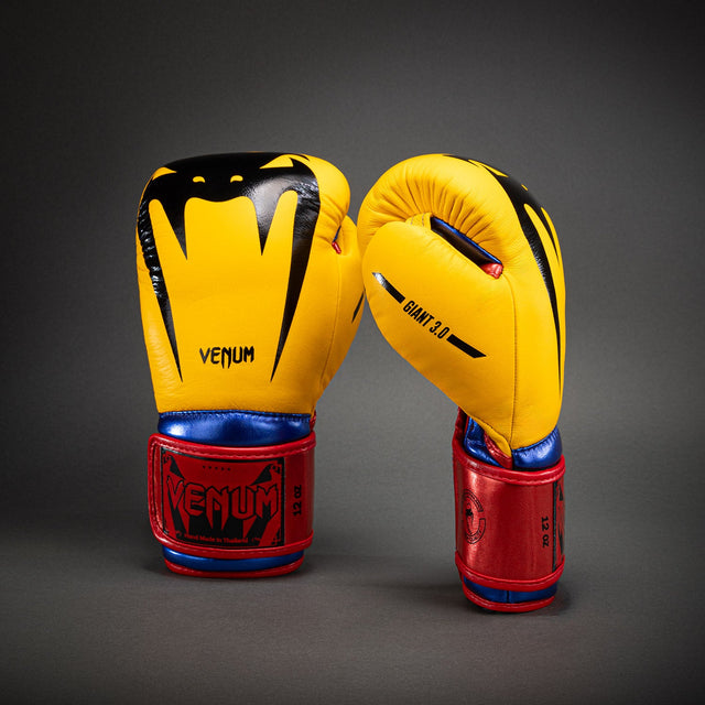 Venum Bokshandschoenen Giant 3.0 - Geel/Blauw/Rood
