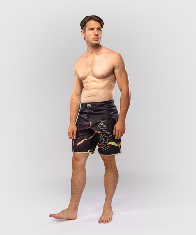 Pantaloncini MMA Venum x Jujutsu Kaisen Sukuna – Nero/Beige