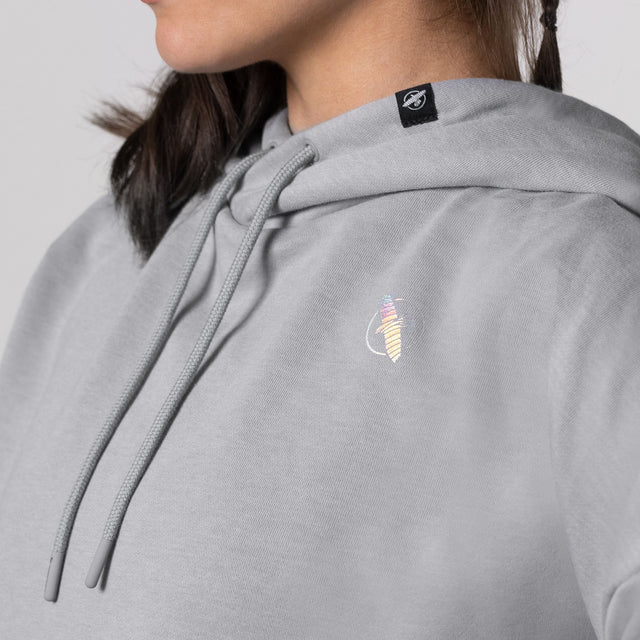 Hayabusa Hoodie Cozy Fleece til kvinder - Grå
