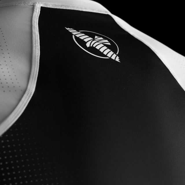 Hayabusa Rashguard Pro Ranked Krátký rukáv – Bílý