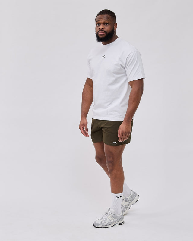 Caged Classic T-Shirt - Bílé