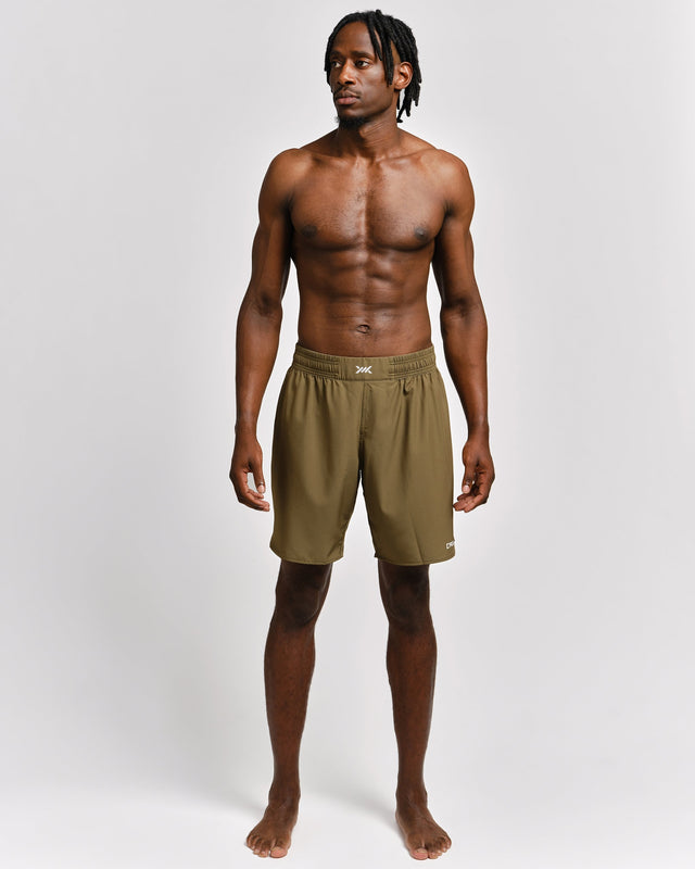 Caged MMA-Shorts Tactical – Armeegreen