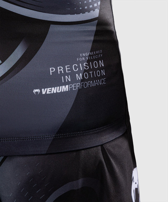 Rashguard Venum Crimson Viper 2.0 manches courtes – Noir/Gris