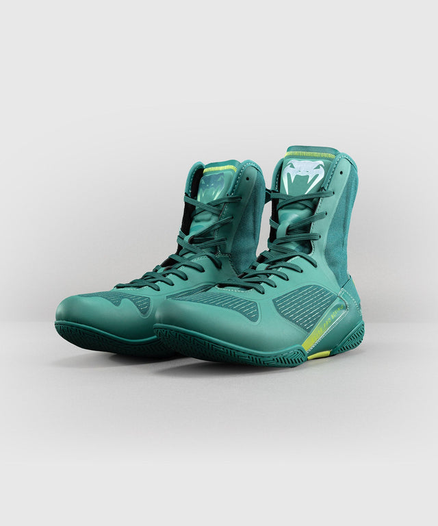 Scarpe da boxe Venum Elite Neo – Verde/Giallo Neon