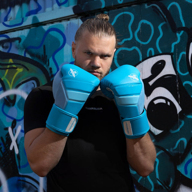 Hayabusa Boxningshandskar T3 Neon – Blå