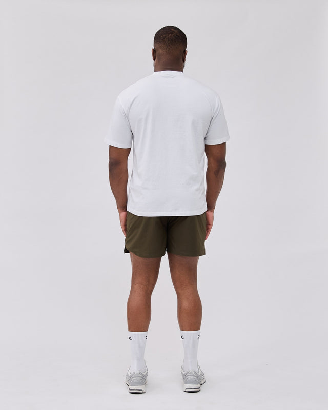 Caged Classic T-Shirt - Bílé