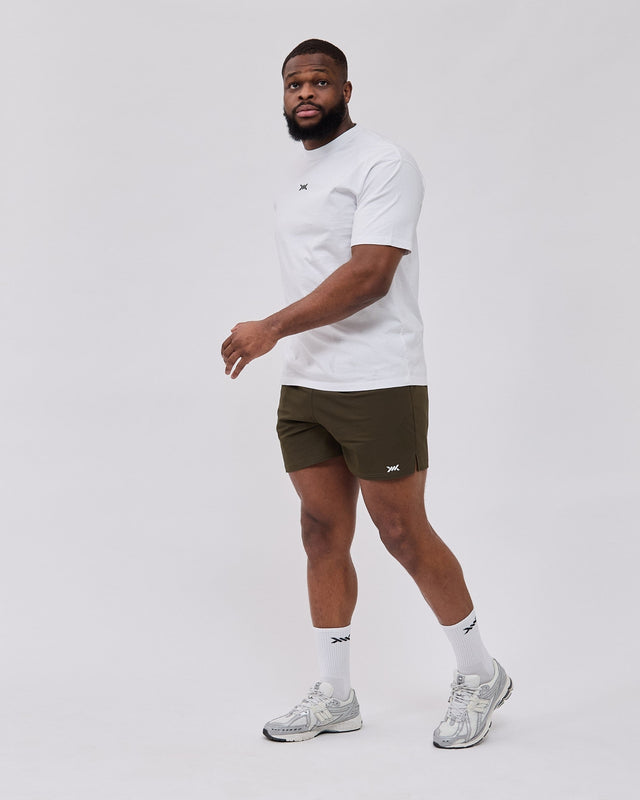 Caged Classic T-Shirt - Bílé