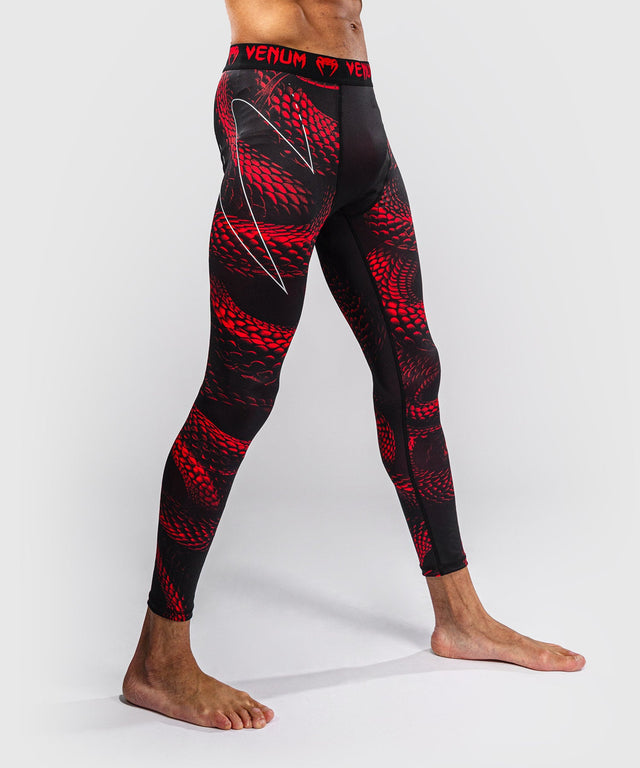Pantaloncini a compressione Venum Matupa – Nero/Rosso/Argento