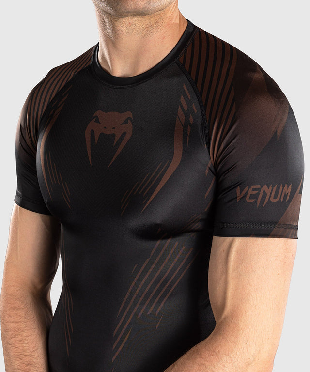 Rashguard Venum No-Gi 6.0 – Černá/Hnědá