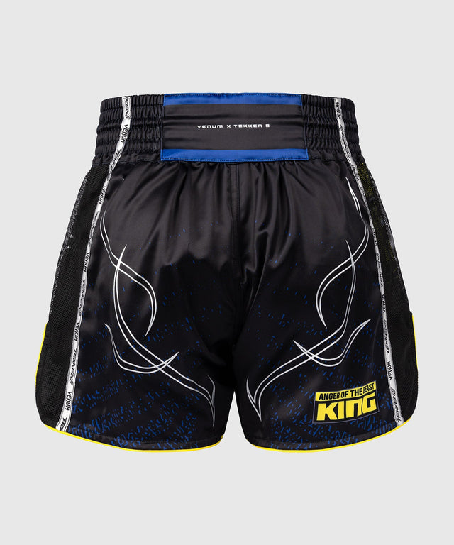 Venum Muay Thai-shorts x TEKKEN 8 King – Svart/Gul