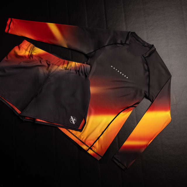 Rashguard Hayabusa Apex Nova Maniche Lunghe Donna – Arancione
