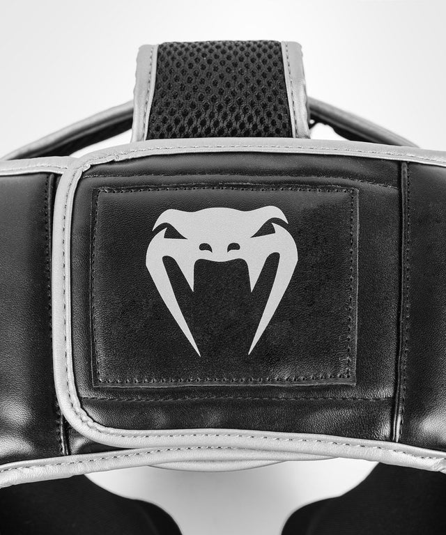 Casco da boxe Venum Challenger – Nero/Argento