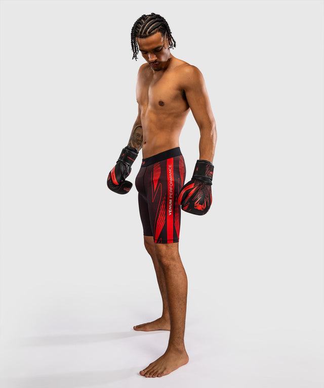 Pantaloncini a compressione Venum Amazonia Reborn – Nero/Rosso