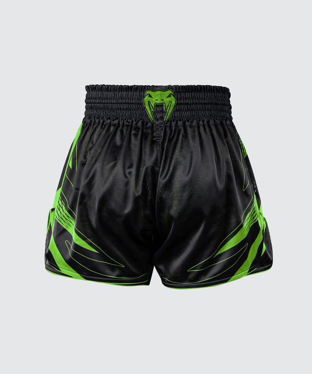 Muay Thai trenky Venum Amazonia Reborn – Černé/Zelené