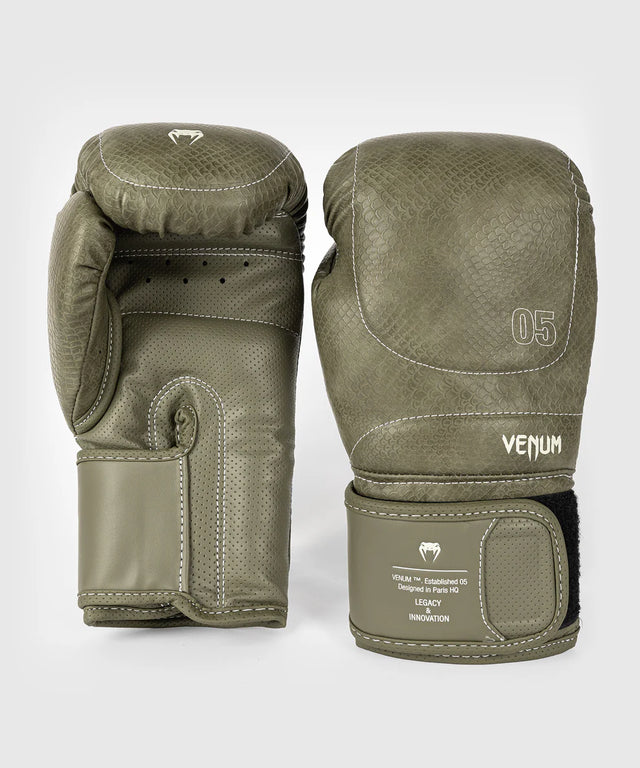 Gants de boxe Venum Impact Evo Scales – Vert militaire