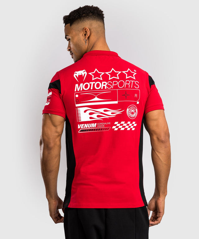 Venum Motorsport Polo Racer - Czerwony
