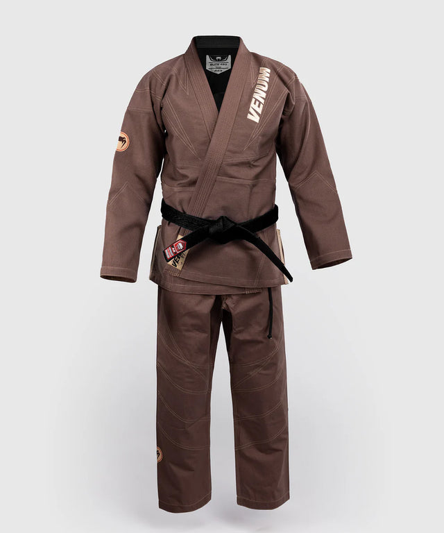 Kimono BJJ Venum Elite 5.0 – 450 – Marrone scuro