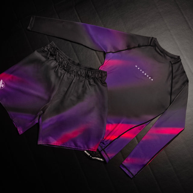 Rashguard Hayabusa Apex Nova Mangas Compridas – Roxo Ultravioleta