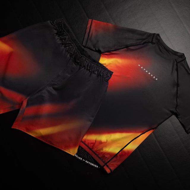 Rashguard Hayabusa Apex Nova Manga Curta – Laranja