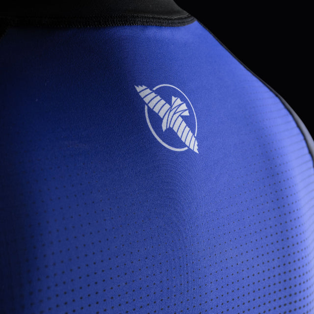 Rashguard Hayabusa Pro Ranked Mangas Curtas Mulher – Azul