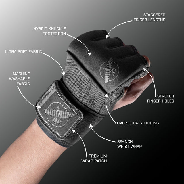 Hayabusa Håndbind Deluxe Quick - Grå