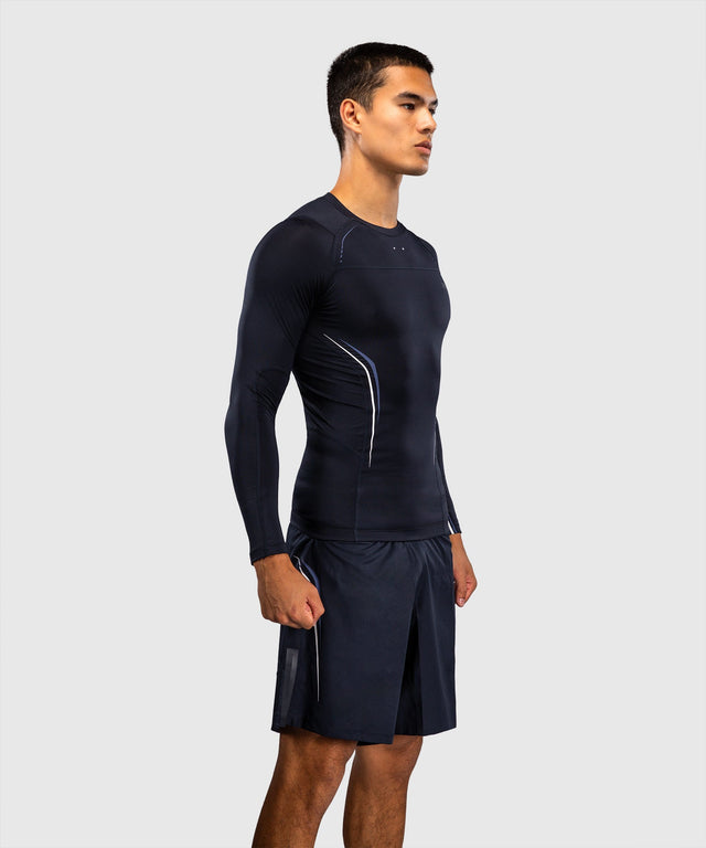 Rashguard Venum G-Core Dlouhé rukávy – Námořnická modrá/Bílá