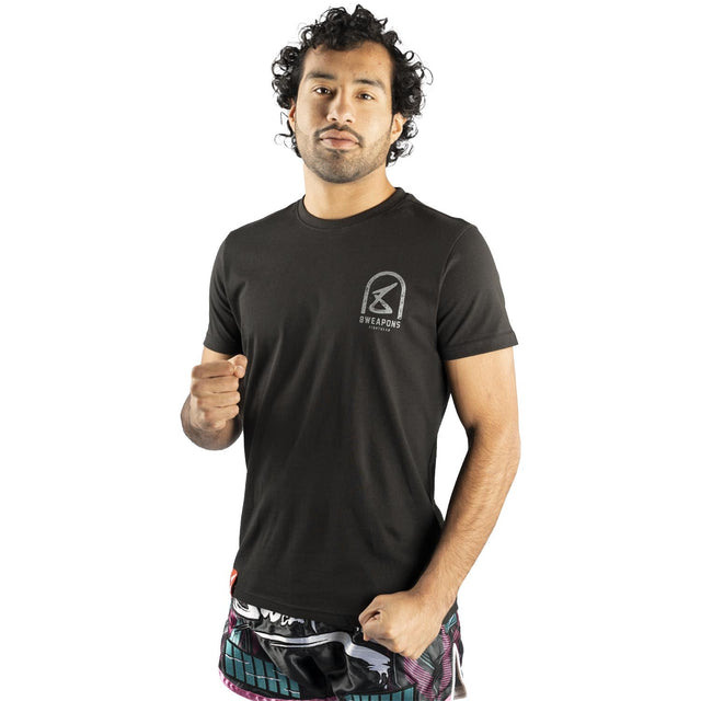 8 WEAPONS T-shirt Tombstone – Sort