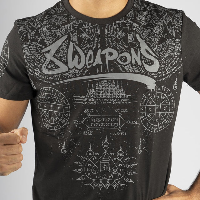 8 Weapons T-Shirt Yantra – Sort