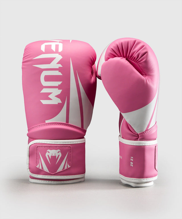 Boxerské rukavice Venum Challenger 2.5 – Růžové/Bílé
