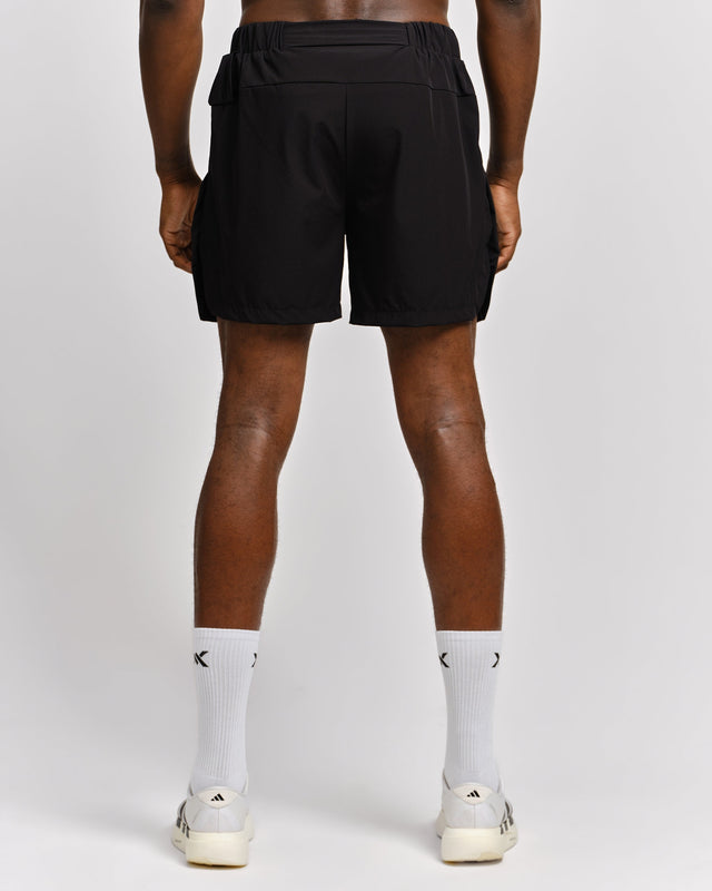 Caged 2-in-1 Løbeshorts Stride – Sort