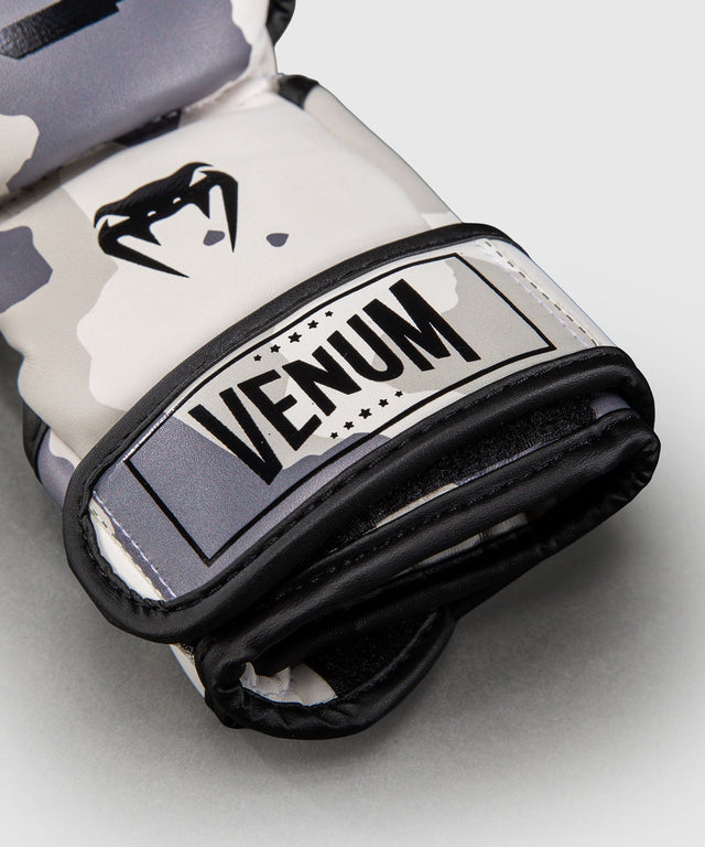 Venum MMA sparringshandsker Elite – Hvid/Grå